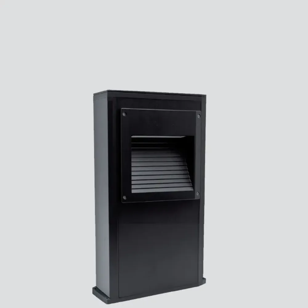 Square Small Pole 290F0/WR3.PR-Small Poles - Bollard H. 500 square window