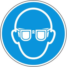 Wear glasses