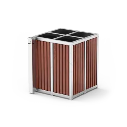 Recycling bin with ashtray Altus