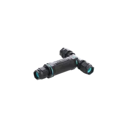 Techno Junction “T” Connector TH402, 3p, Screw, D7-13.5, IP68