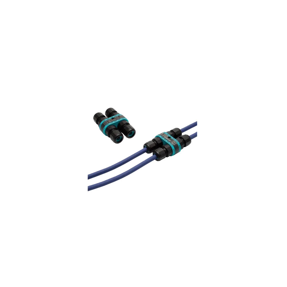 Techno 4-way Junction Connector TH392, 4P, D7.0-12.0, IP68