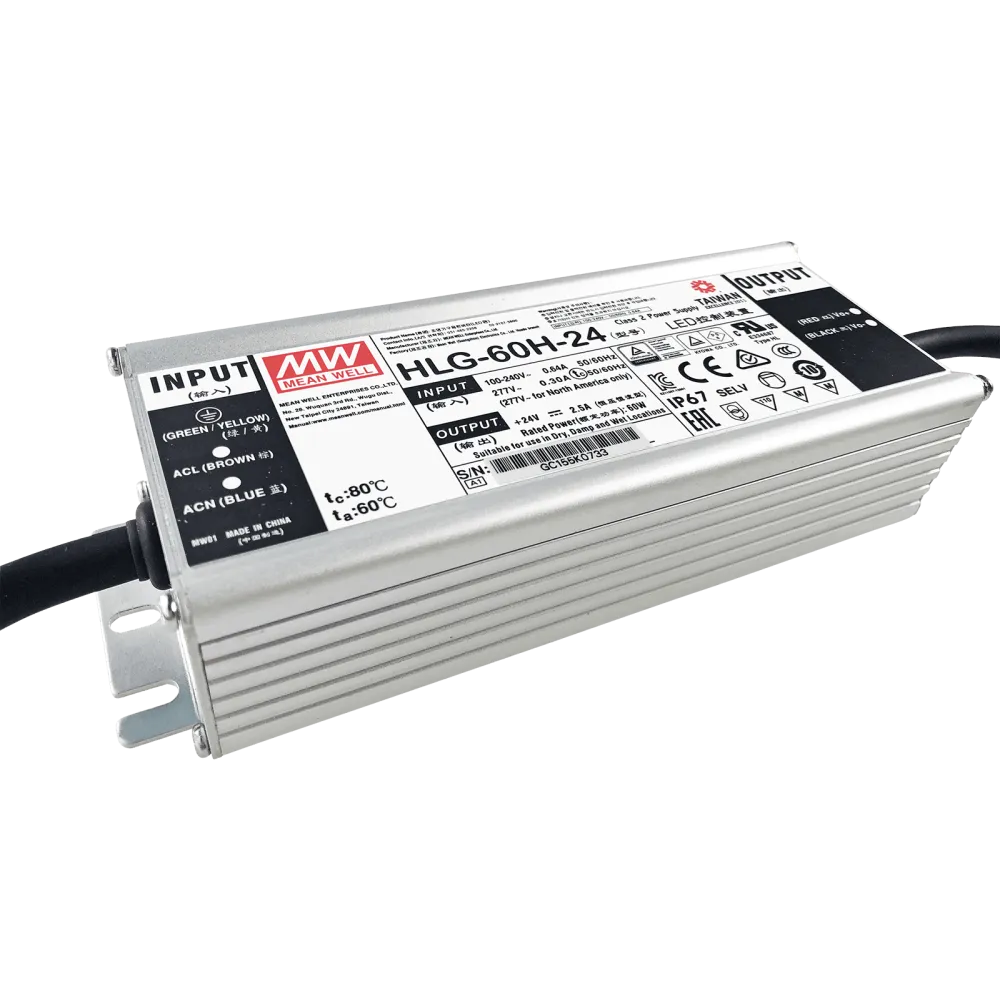60W LED Driver CV+CC 24V/2.5A
