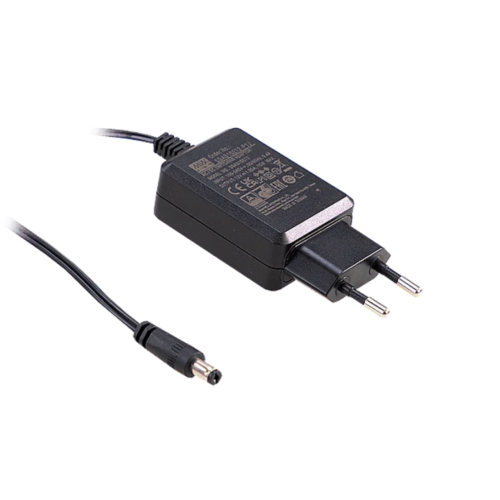 15W Industrial Wall Mount Adaptor 24V/0.625A, EU Version