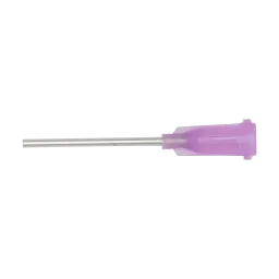 Dosing needle, stainless steel needle with plastic body, gauge: 16 (50 pieces)