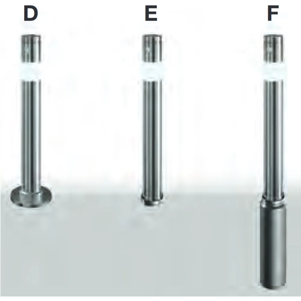 Barrier post with locking system 