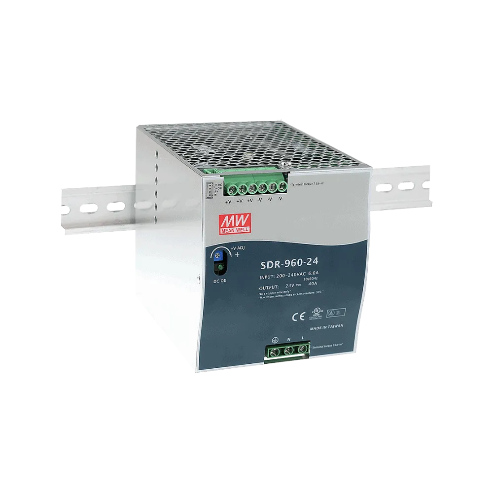 960W DIN Rail Power Supply 24V/40A