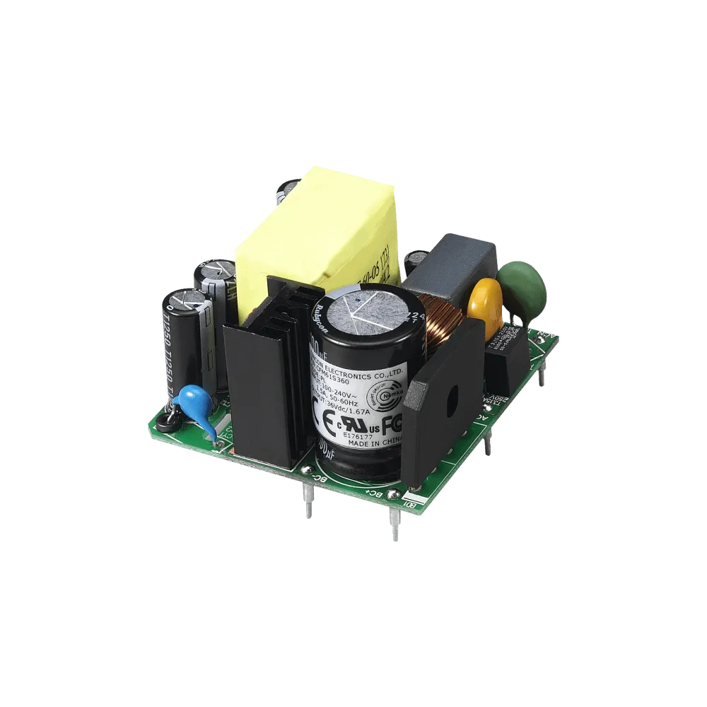 40W PCB Mount Power Supply 5V/8A