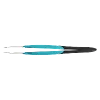 Precision tweezers, curved 30°, relieved