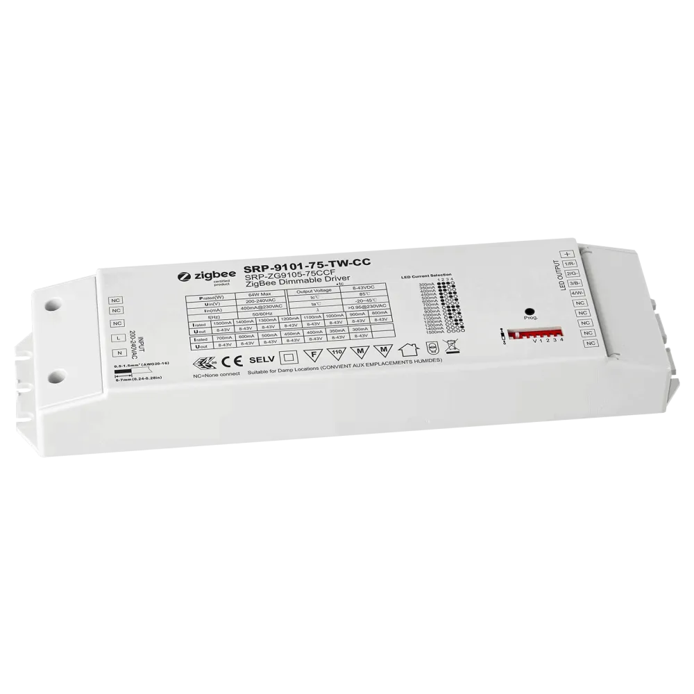 75W ZIGBEE 3.0, TUNABLE WHITE, LED DRIVER CC