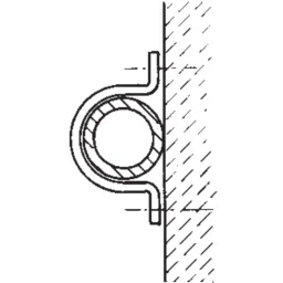 Wall flange