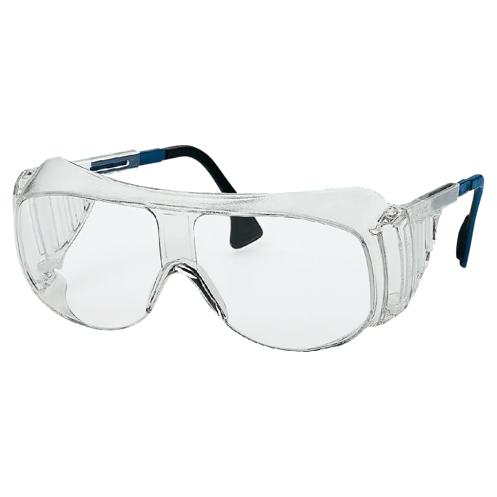 uvex 9161 side arm spectacles extremely scratch and chemical resistant on both sides