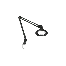 Luxo LED KFM magnifying lamp, 3 dpt, ESD CH
