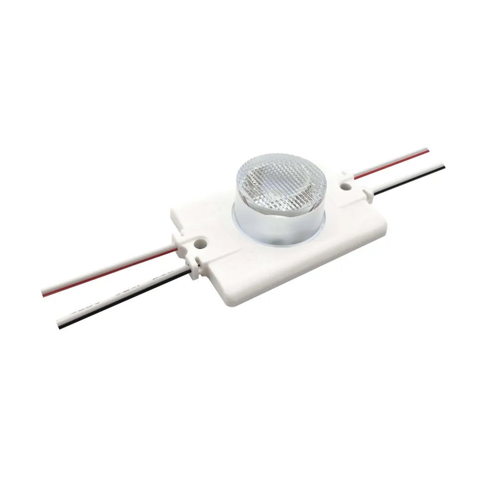 Channel Modul, edge lit, 1 x 3535 LED, 15×45°, 7000K, CRI >75