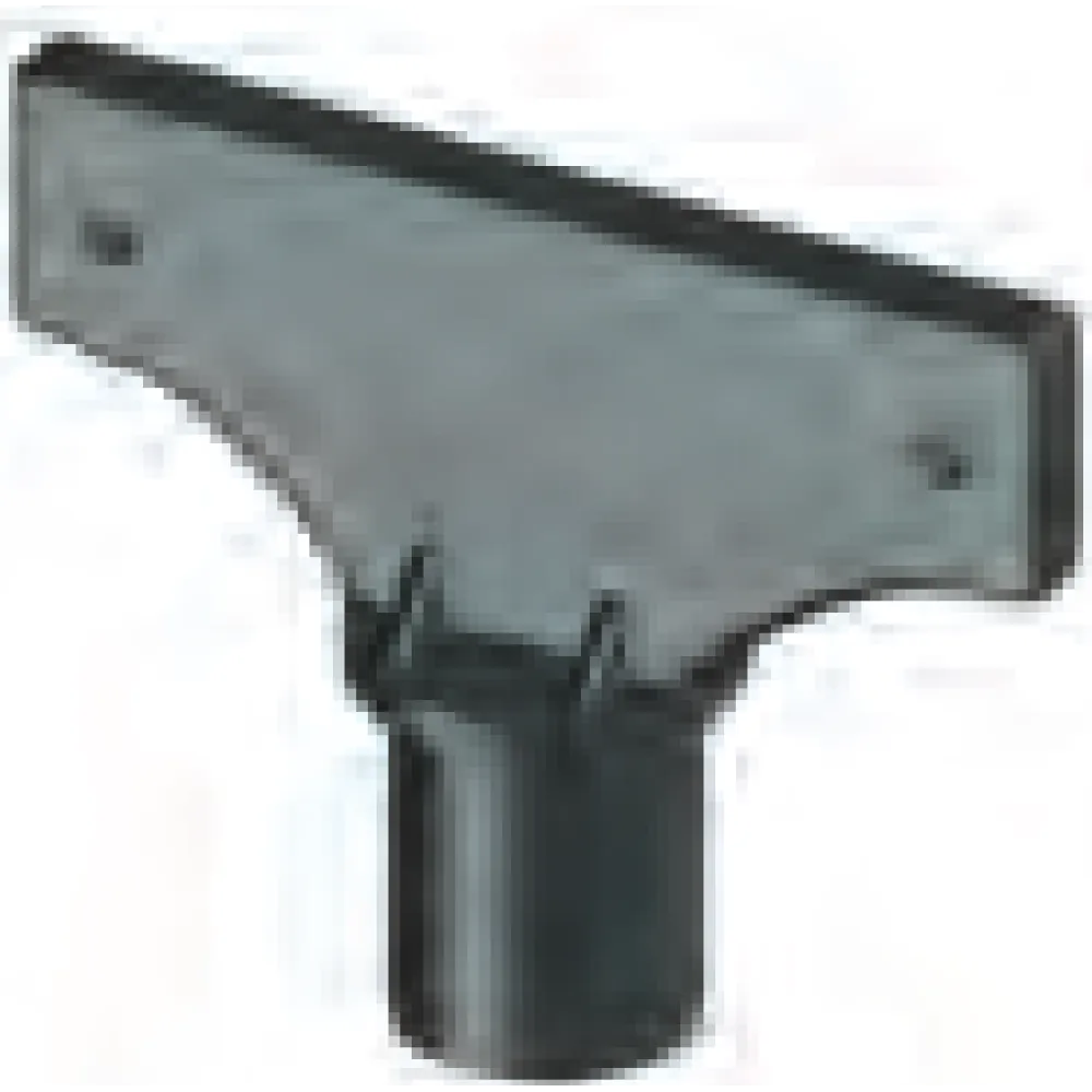 Plastic attachment for traffic cones to secure directional signs