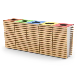 Flash recycling bin