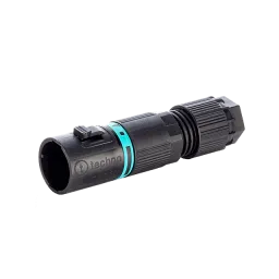 Techno Micro Plug Connector, 3p, Screw, 0.25-1.0mm2, L-N-PE, D7-8, IP66/IP68/IP69