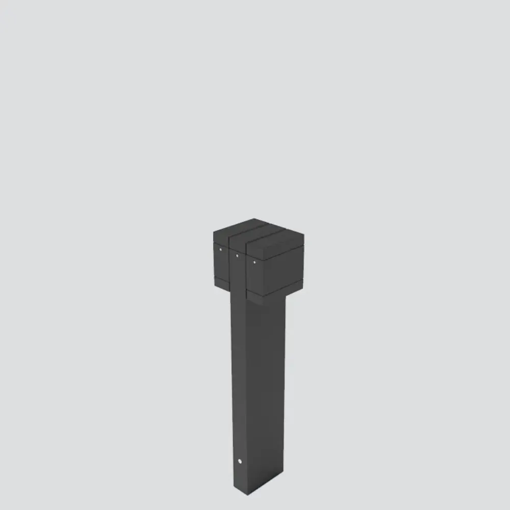 Modo Bollard 602F1/WP70A2-Small Poles - Bollard Horizontal Double Emission H. 600