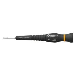 Ceramic adjustment screwdriver Slotted blade 2.5×0.7×20 mm Trimmer