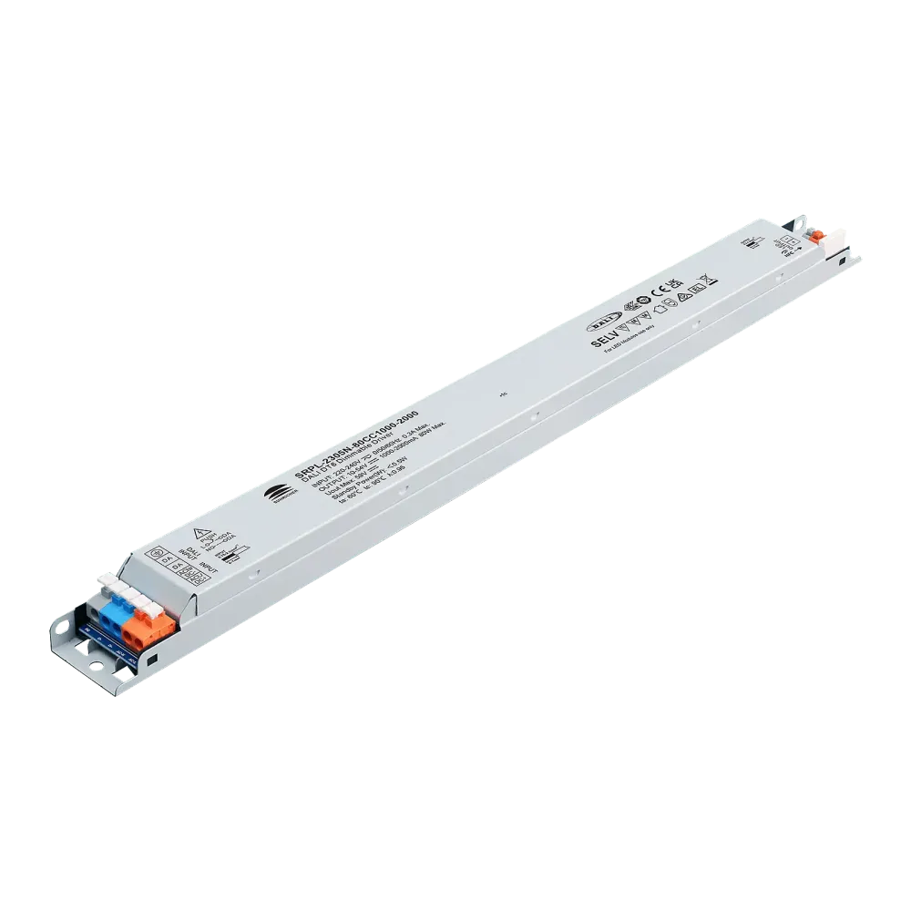 80W DALI2 DT6, AC-PUSH, linear constant current LED driver, NFC