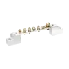 Earthing bar with insulator, 250A, number of poles: 11