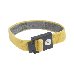 ESD contact bracelet yellow, for 3-4 mm