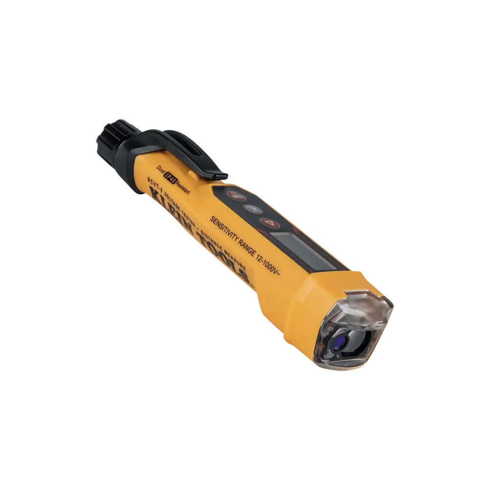Contactless voltage tester, 12-1000 V AC - with laser range finder
