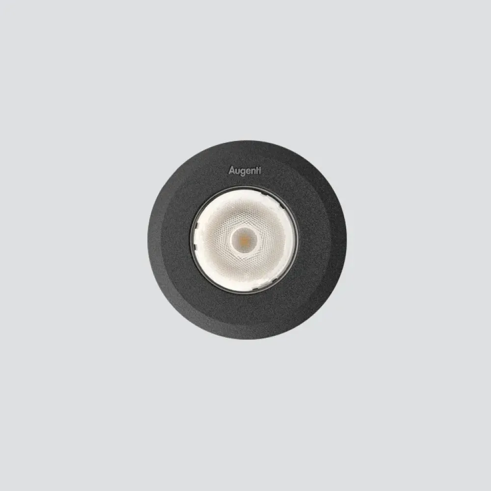 Rim 70 Ceiling Painted 3070C/NRCCMB-Ceiling Recessed - Recessed with painted steel ring nut Ø70 - Remote driver max 500mA