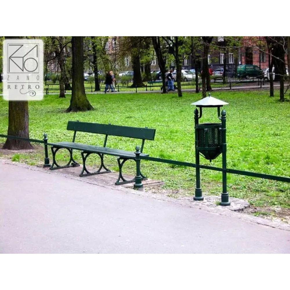 Old town bench