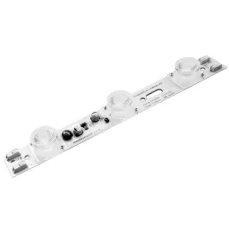Channel Modul, edge lit, 3 x 3535 LED, 15×45°, 4000K, CRI >80