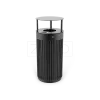 Tubus litter bin with ashtray