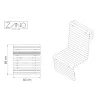 Flash exterior swivel chair