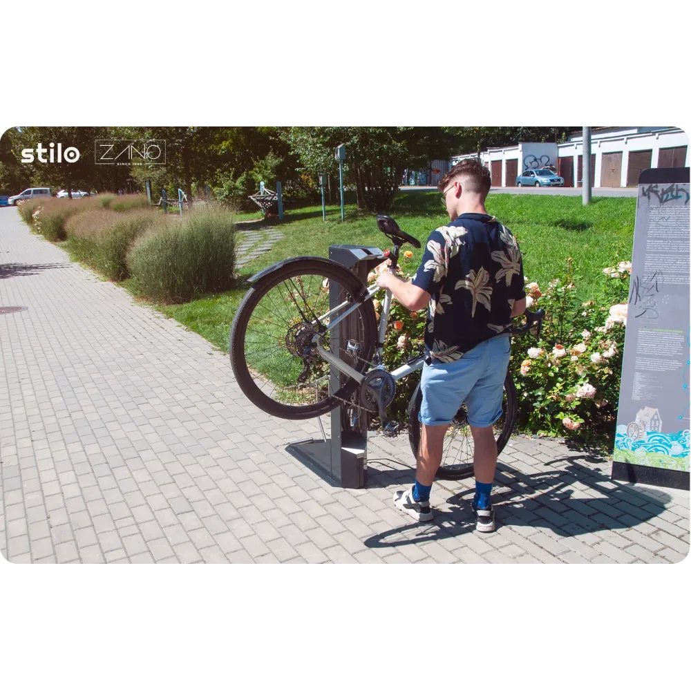Repair station for Stilo bicycles