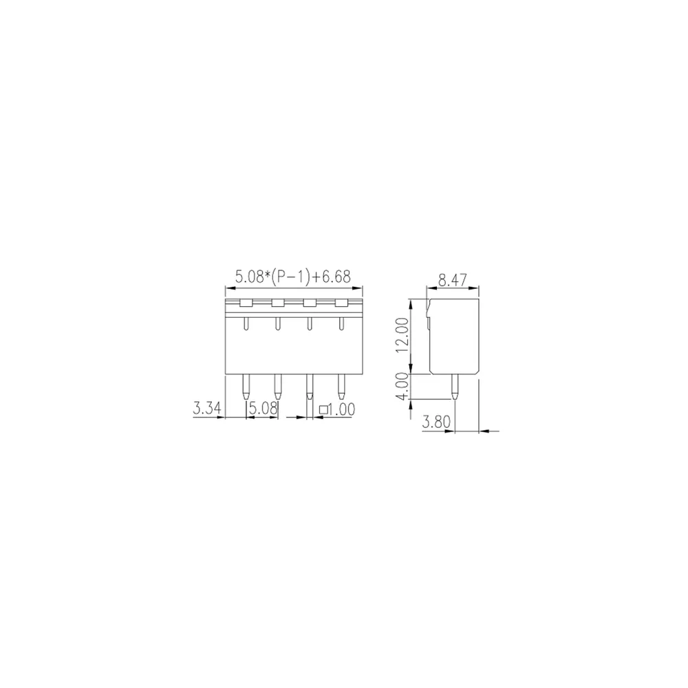 PCB Connector Socket 2EHDVC-xxp