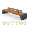 Photon solar bench