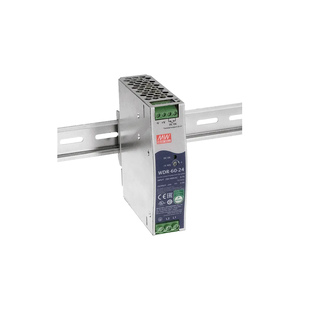 60W DIN Rail Power Supply 48V/1.25A