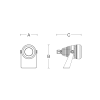 Smalled constant current input - insulation class III