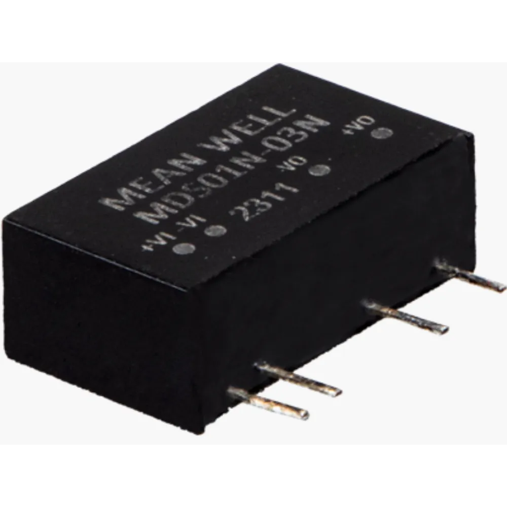1W DC/DC-Converter, Input 10.8…13.2V, Output 12V/0.084A