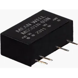 1W DC/DC-Converter, Input 10.8…13.2V, Output 12V/0.084A