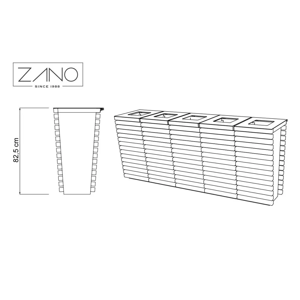 Flash recycling bin