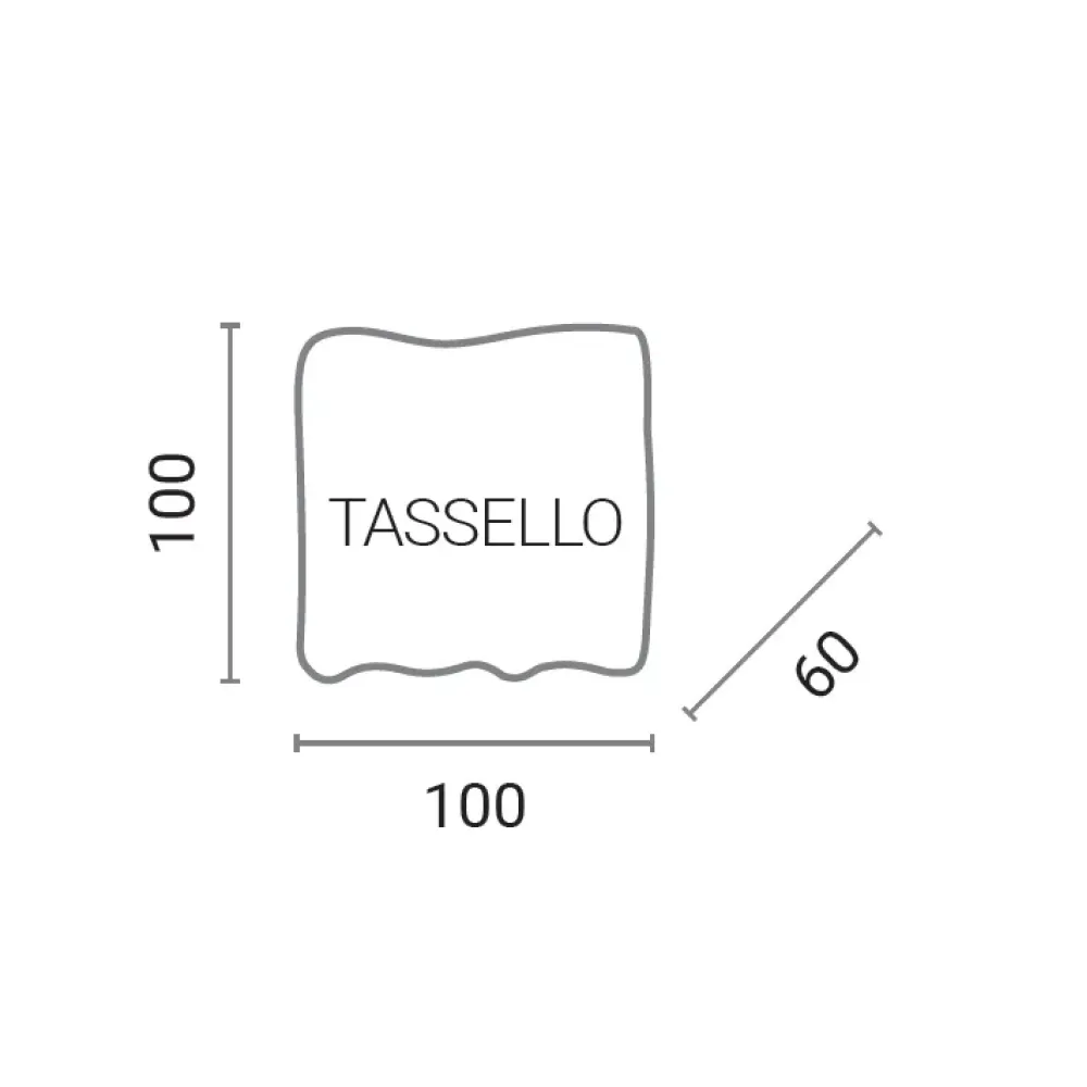 Bright Stones PL.00.1-Lighting Effects - TASSELLO LED