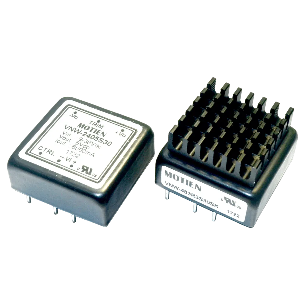 30W DC/DC-Converter, Input 18…75V, Output 5V/6A