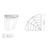 Scandik seat 90°