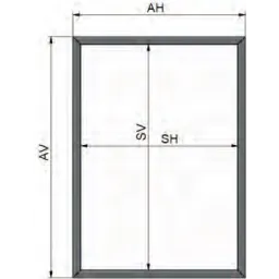 Poster stand with snap frame