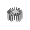 Modular LED star heat sink, ø99mm, H 50mm, Clear Anodized