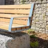 Forézien Bench on Wall