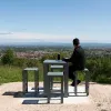 Zig&Zag High Stool
