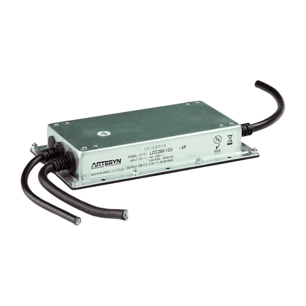 250W medical Power Supply 24Vdc/10.4A
