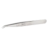 Precision tweezers angled 40°, with fine tips, for precision work