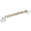 Earthing bar with insulator, 250A, number of poles: 23