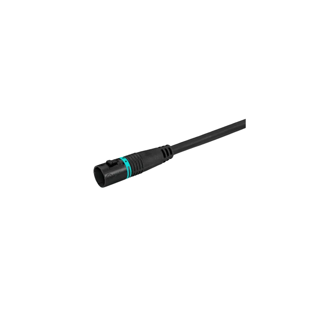 Techno Micro Plug Connector with cable, 3p, Overmolded, L1m, IP68